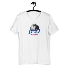 Load image into Gallery viewer, VLAIRE COVID-19 RELEIF PURELL ADVANCED TEE WHITE