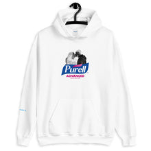 Load image into Gallery viewer, VLAIRE COVID-19 RELEIF PURELL ADVANCED HOODIE WHITE