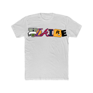 RANDOM LOGO TEE WHITE