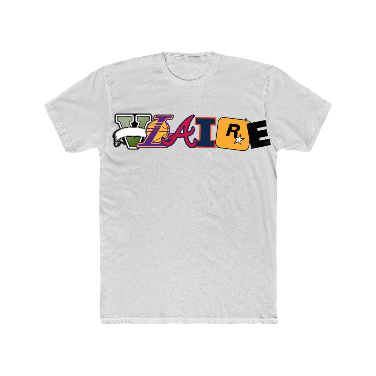 RANDOM LOGO TEE WHITE