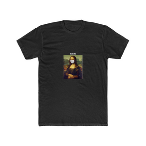 VLAIRE COVID-19 RELEIF MONALISA TEE BLACK