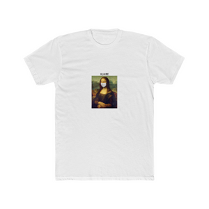 VLAIRE COVID-19 RELEIF MONALISA TEE WHITE