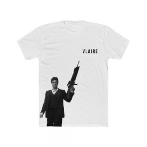 VLAIRE WHITE SCARFACE TEE