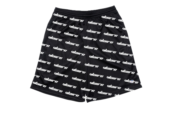 VLAIRE BLACK AOP SHORTS