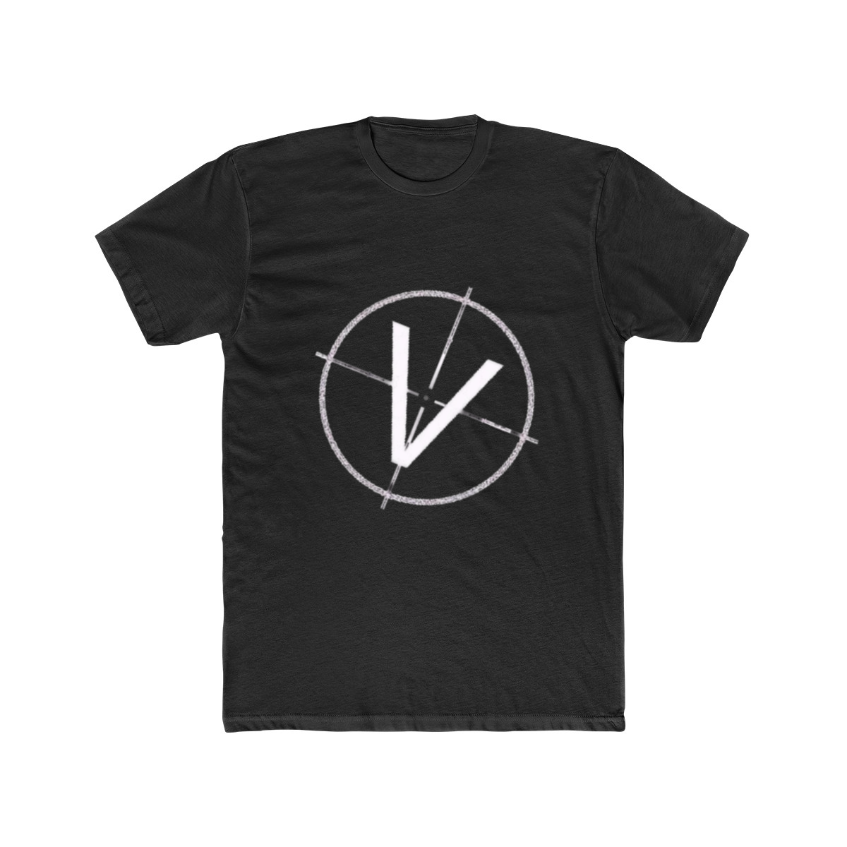 VLAIRE BLACK CROSSHAIR TEE