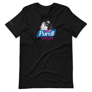 VLAIRE COVID-19 RELEIF PURELL ADVANCED TEE BLACK