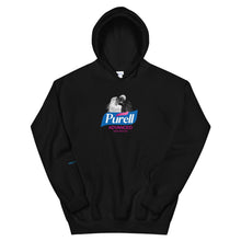 Load image into Gallery viewer, VLAIRE COVID-19 RELEIF PURELL ADVANCED HOODIE BLACK
