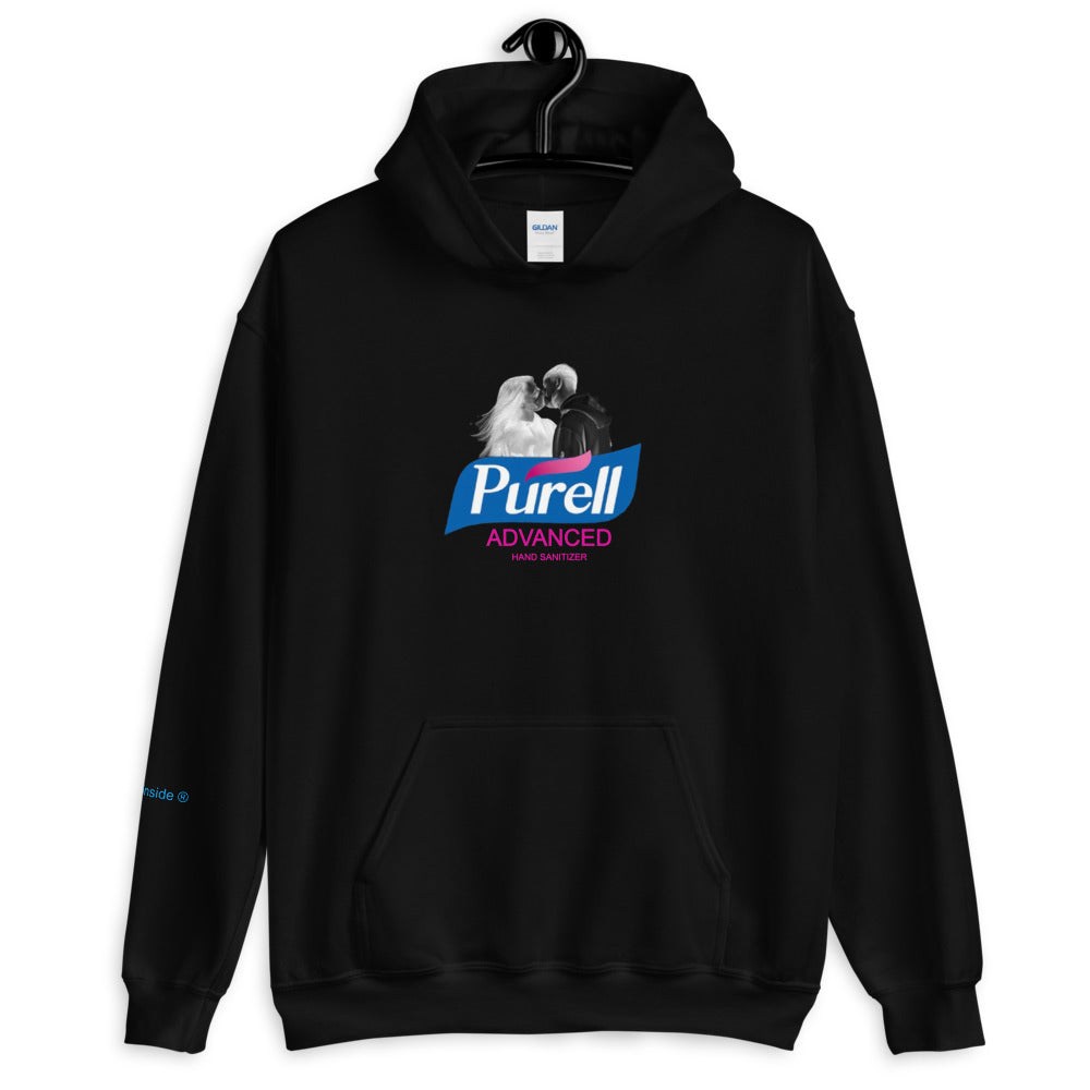 VLAIRE COVID-19 RELEIF PURELL ADVANCED HOODIE BLACK